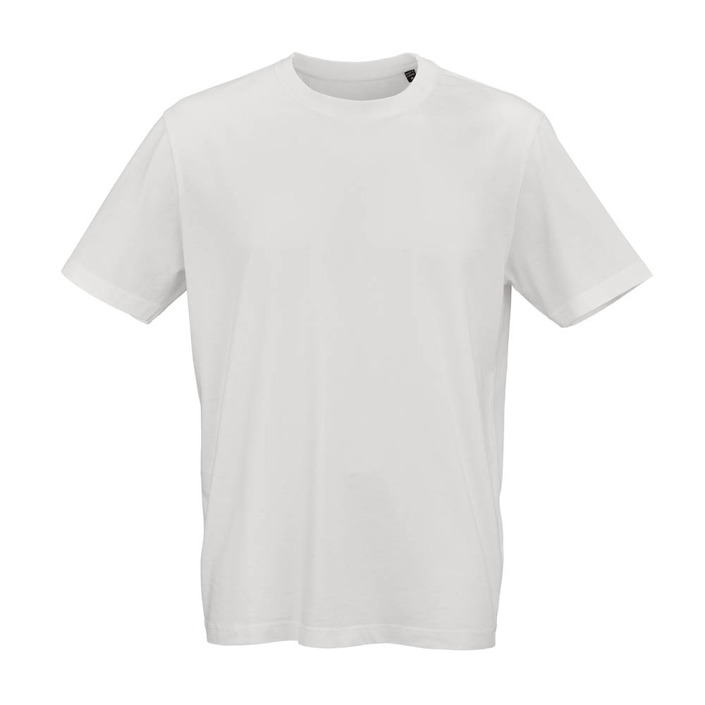 T-shirt mixte personnalisé 140 g/m² Tamariz Blanc pastel